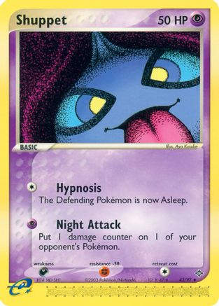 Shuppet (43/97) [Dragon] - Uncommon