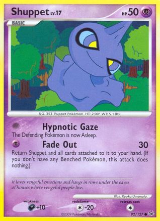 Shuppet (092/127) [Platinum] Reverse Holofoil - Common
