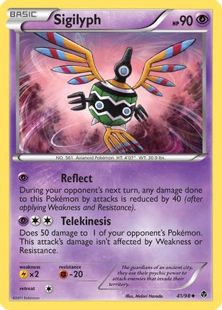 Sigilyph (41/98) [Emerging Powers] - Uncommon