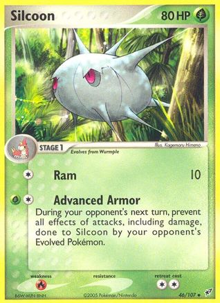 Silcoon (46/107) [Deoxys] - Uncommon