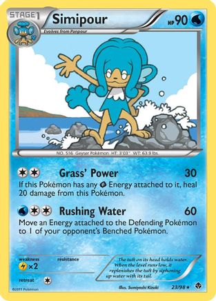 Simipour (23/98) [Emerging Powers] Reverse Holofoil - Rare