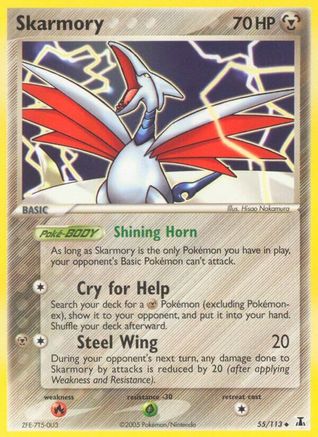 Skarmory (055/113) [Delta Species] Reverse Holofoil - Uncommon