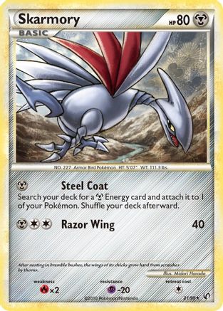 Skarmory (21/90) [Undaunted] - Rare