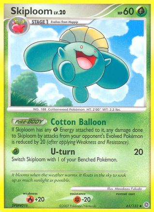 Skiploom (65/132) [Secret Wonders] - Uncommon