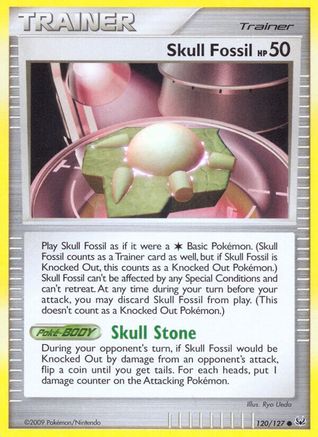 Skull Fossil (120/127) [Platinum] Reverse Holofoil - Common