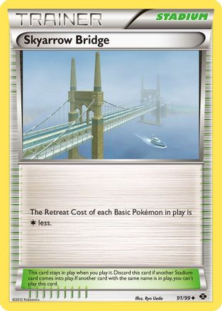 Skyarrow Bridge (91/99) [Next Destinies] Reverse Holofoil - Uncommon