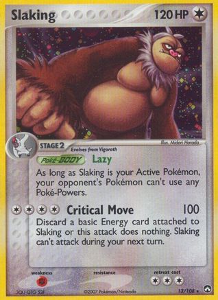 Slaking (13/108) [Power Keepers] Holofoil - Holo Rare