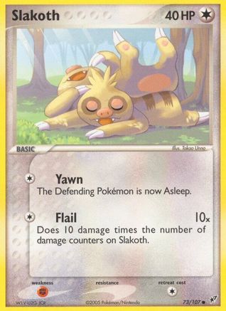 Slakoth (073/107) [Deoxys] - Common
