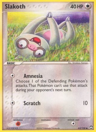Slakoth (063/108) [Power Keepers] - Common