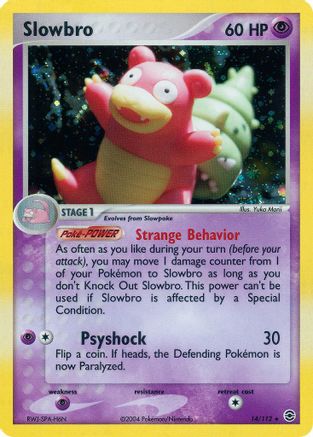 Slowbro (14/112) [FireRed & LeafGreen] - Holo Rare