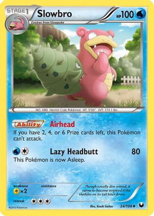 Slowbro (024/108) [Dark Explorers] Reverse Holofoil - Uncommon