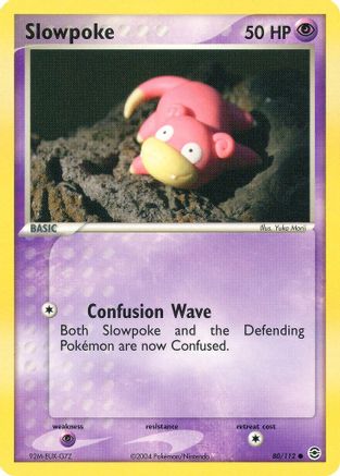 Slowpoke (080/112) [FireRed & LeafGreen] Reverse Holofoil - Common