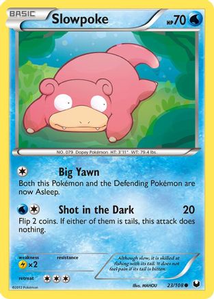 Slowpoke (023/108) [Dark Explorers] - Common