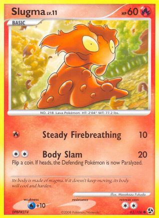 Slugma (83/106) [Great Encounters] Reverse Holofoil - Common