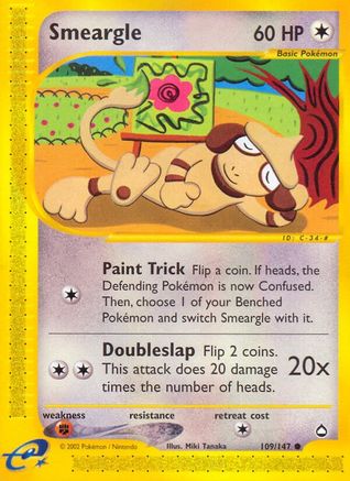 Smeargle (109/147) [Aquapolis] - Common
