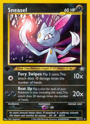 Sneasel (025/111) [Neo Genesis] 1st Edition - Rare