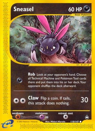 Sneasel (110/147) [Aquapolis] - Common