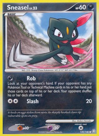 Sneasel (120/146) [Legends Awakened] - Common
