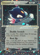 Sneasel ex (103/109) [Ruby and Sapphire] Holofoil - Ultra Rare