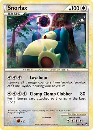 Snorlax (033/95) [Call of Legends] - Rare