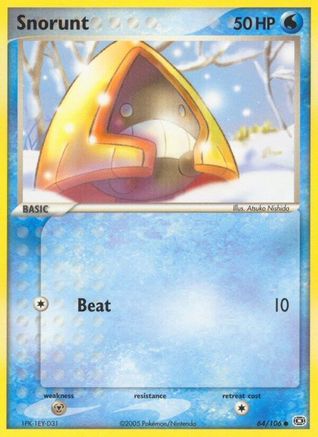 Snorunt (64/106) [Emerald] - Common
