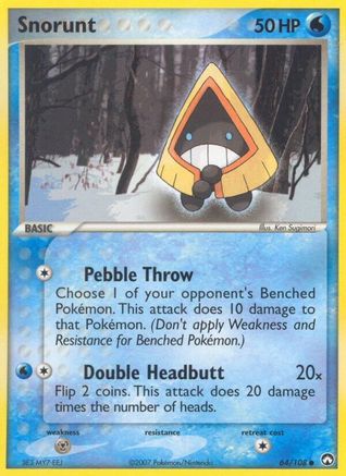 Snorunt (064/108) [Power Keepers] Reverse Holofoil - Common