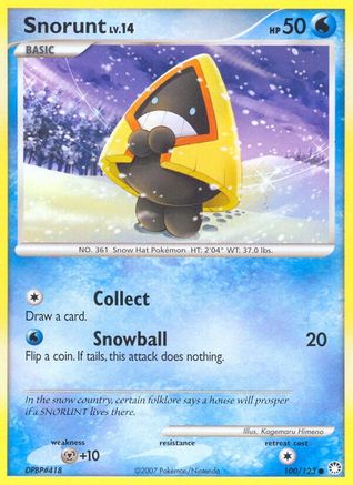 Snorunt (100/123) [Mysterious Treasures] - Common