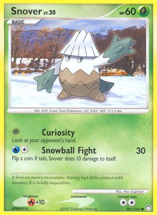 Snover (101/123) [Mysterious Treasures] - Common