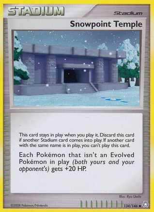 Snowpoint Temple (134/146) [Legends Awakened] - Uncommon