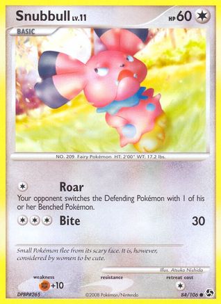 Snubbull (84/106) [Great Encounters] - Common