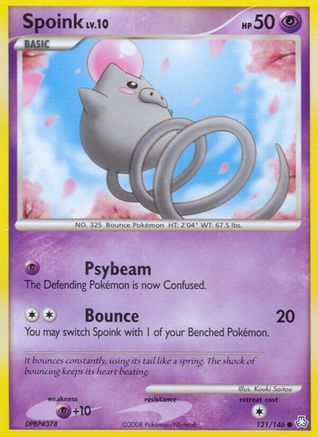 Spoink (121/146) [Legends Awakened] Reverse Holofoil - Common