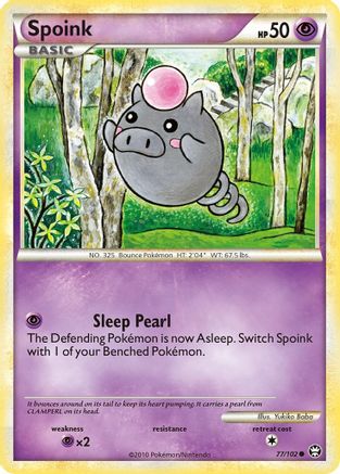 Spoink (77/102) [Triumphant] - Common