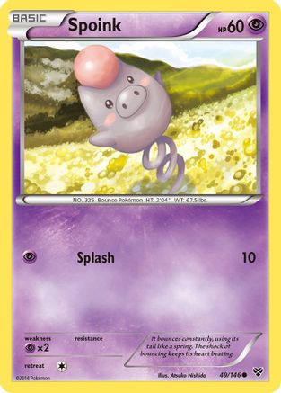 Spoink (049/146) [XY Base Set] Reverse Holofoil - Common