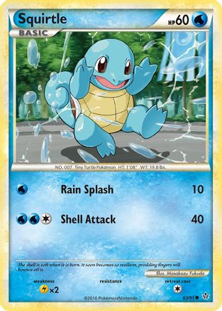 Squirtle (063/95) [Unleashed] - Common