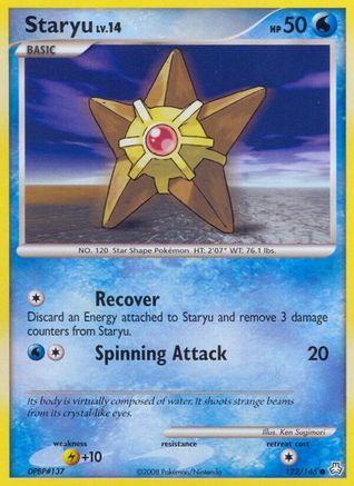Staryu (122/146) [Legends Awakened] Reverse Holofoil - Common