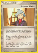 Steven's Advice (092/101) [Hidden Legends] Reverse Holofoil - Uncommon