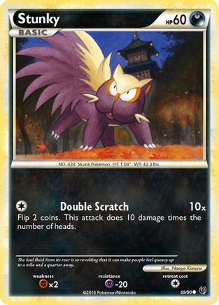 Stunky (69/90) [Undaunted] Reverse Holofoil - Common