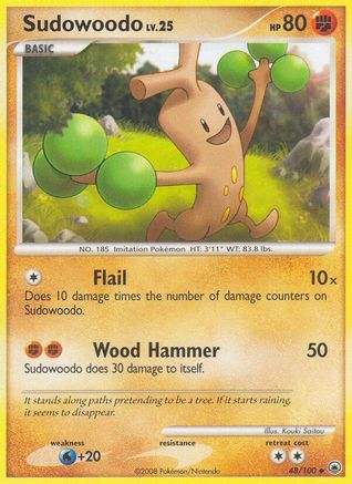 Sudowoodo (48/100) [Majestic Dawn] Reverse Holofoil - Uncommon