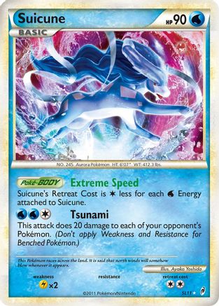 Suicune (Shiny) (SL11/95) [Call of Legends] Holofoil - Shiny Holo Rare