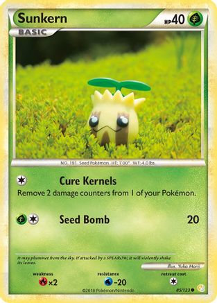 Sunkern (085/123) [HeartGold SoulSilver] - Common