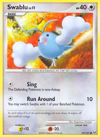 Swablu (097/127) [Platinum] Reverse Holofoil - Common