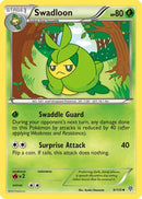 Swadloon (9/135) [Plasma Storm] Reverse Holofoil - Uncommon