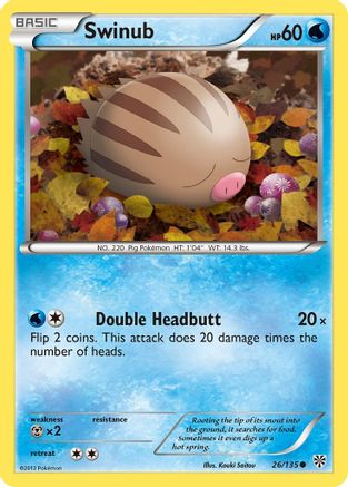 Swinub (26/135) [Plasma Storm] - Common