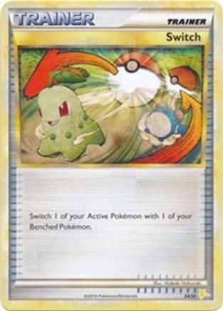 Switch (Raichu) (24) [HGSS Trainer Kit Gyarados & Raichu] - Common