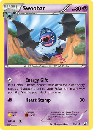 Swoobat (65/113) [Legendary Treasures] - Uncommon