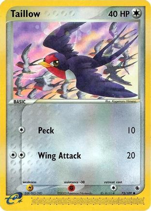 Taillow (072/109) [Ruby and Sapphire] - Common