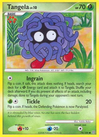 Tangela (78/100) [Stormfront] - Common