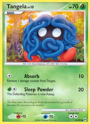 Tangela (076/99) [Arceus] Reverse Holofoil - Common