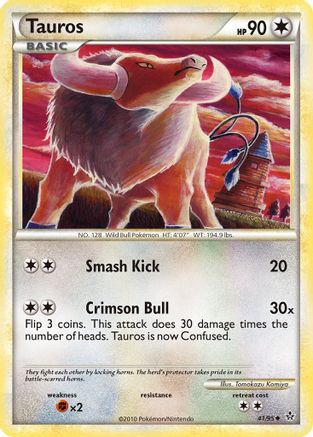 Tauros (41/95) [Unleashed] - Uncommon