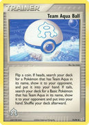 Team Aqua Ball (75/95) [Team Magma vs Team Aqua] Reverse Holofoil - Uncommon